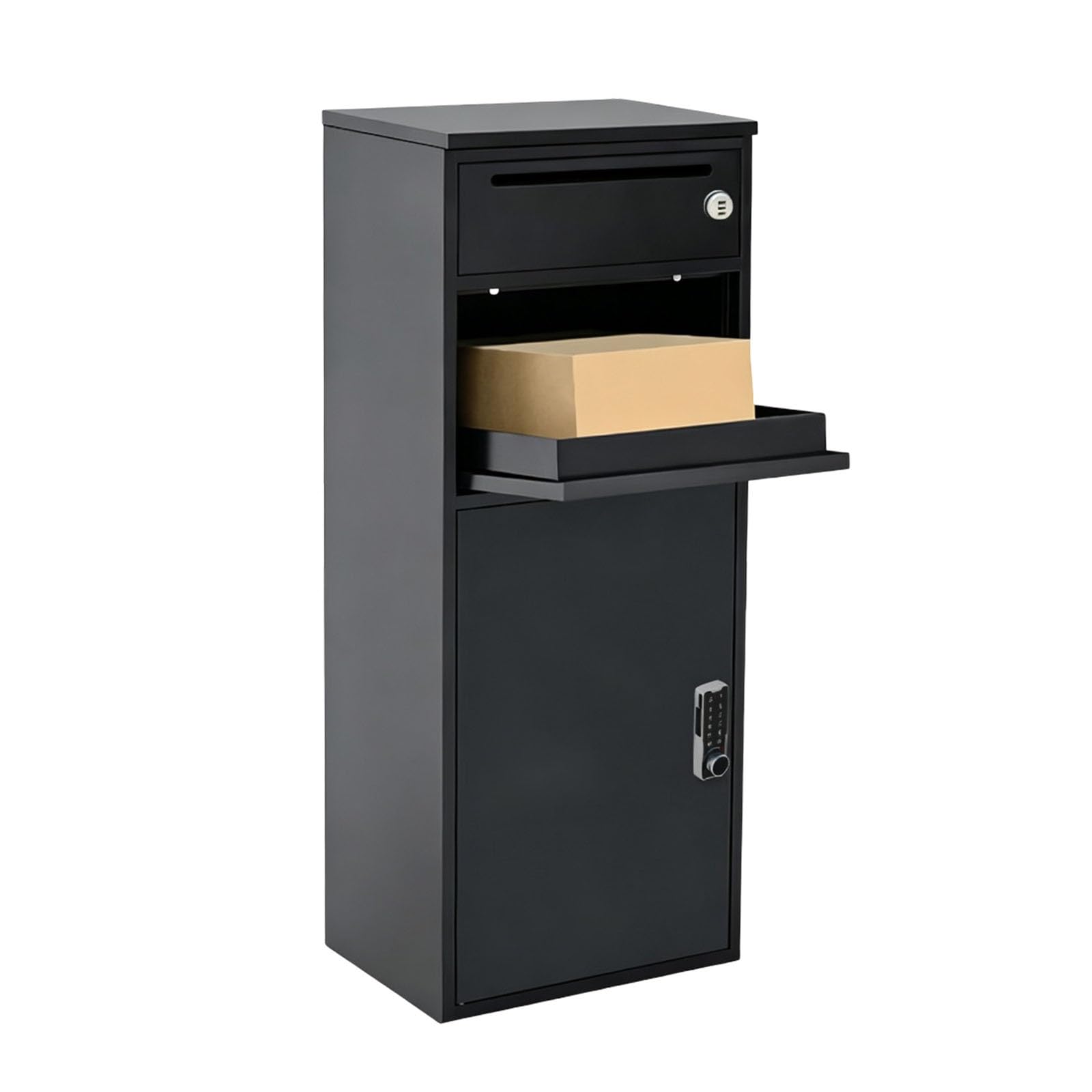Package Delivery Boxes, Mailbox for Parcel with Lock, Easy to Install