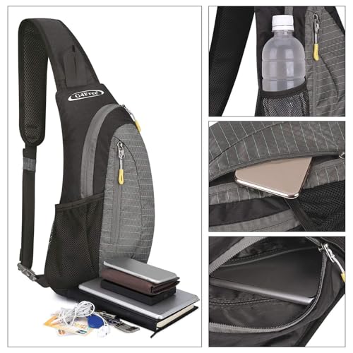 G4Free Leichte Brusttasche Sling Schulter Rucksäcke Nette Umhängetasche Dreieck Pack Rucksack zum Wandern Radfahren Reisen oder Multipurpose Tagepacks