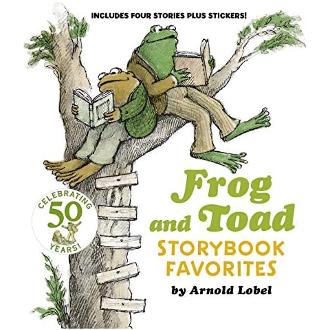 Frog and Toad Storybook Favorites: Includes 4 Stories Plus Stickers! (I Can Read Level 2) Cover