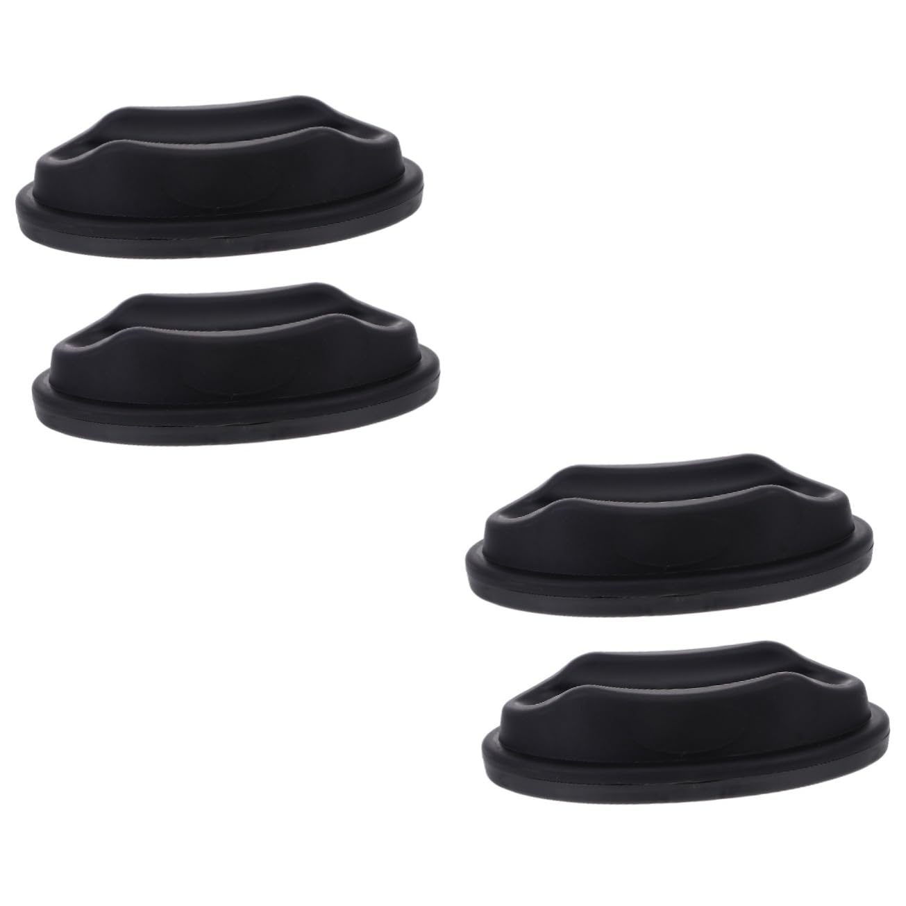 Abaodam Accesorio para Rueda Delantera De Bicicleta Accesorio para Ciclismo Indoor Elevador De Rueda Delantera para Ciclismo Bloque De Ciclismo De Plástico Negro