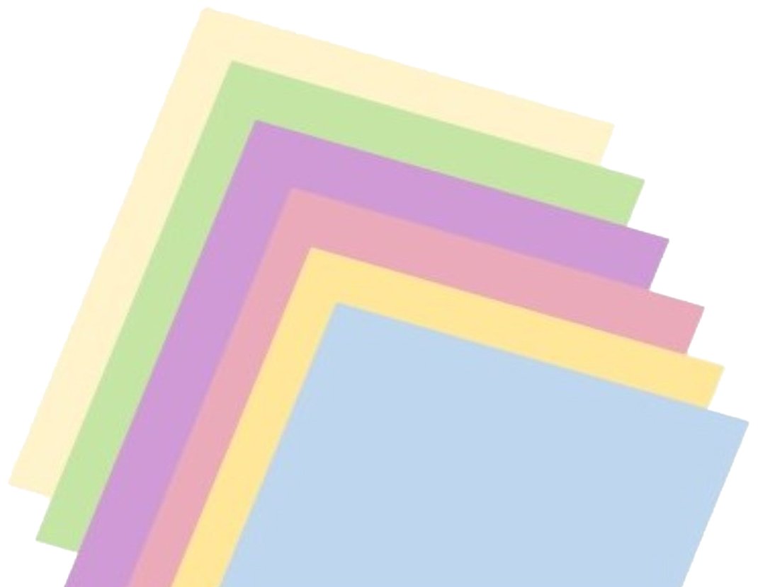 House of Card & papier A4 220 g/m² Pastel carte (lot de 500 feuilles)