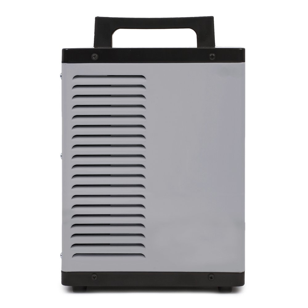 TROTEC TDS 10 P - Riscaldatore elettrico in ceramica, termostato integrato, due livelli di riscaldamento e un livello di aria fredda separato, 2kW