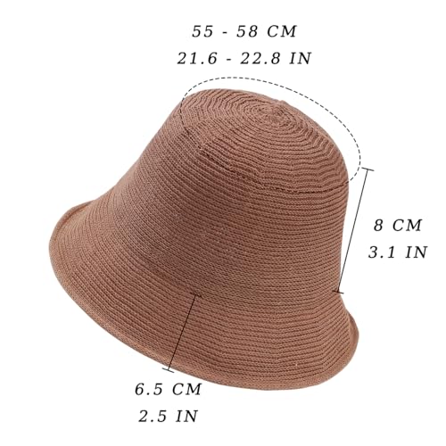 Sombrero tipo bucket de malla para mujer miniatura 2