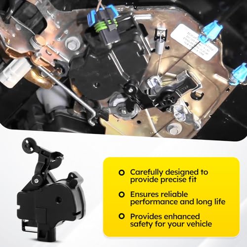Image of Rear Liftgate Door Lock Actuator for Chevy, GMC, Cadillac - Compatible with Tahoe, Suburban, Yukon, Escalade - Replaces 15250765, 15808595, 746015, 25001736 - Fits 2000-2006 Models