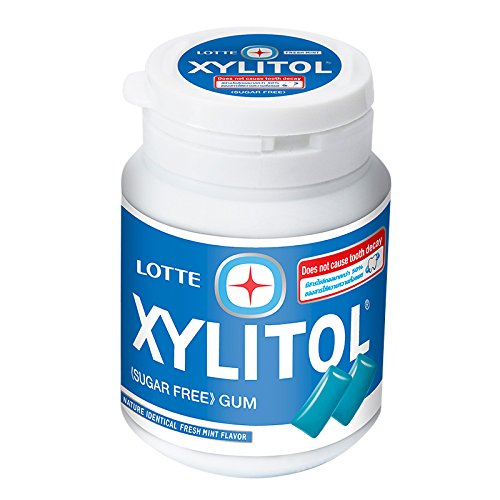 Buy Lotte Xylitol Sugar Free Chewing Gum Peppermint 61g Made From