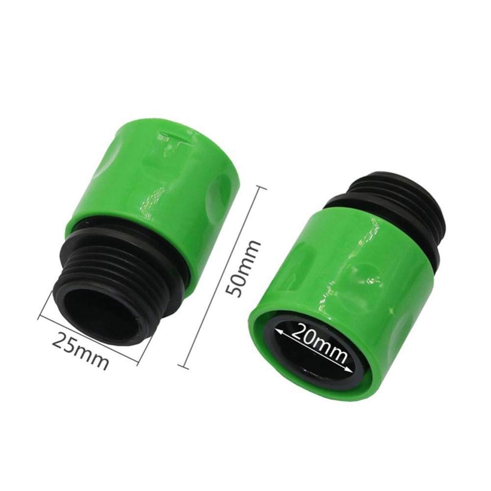 Conexión de agua de pulverización 1 set Whyer Splitters Válvula 3/4 "Thread Water Diverter Conectores rápidos Conectores de irrigación de jardín (Color : 4 ways)