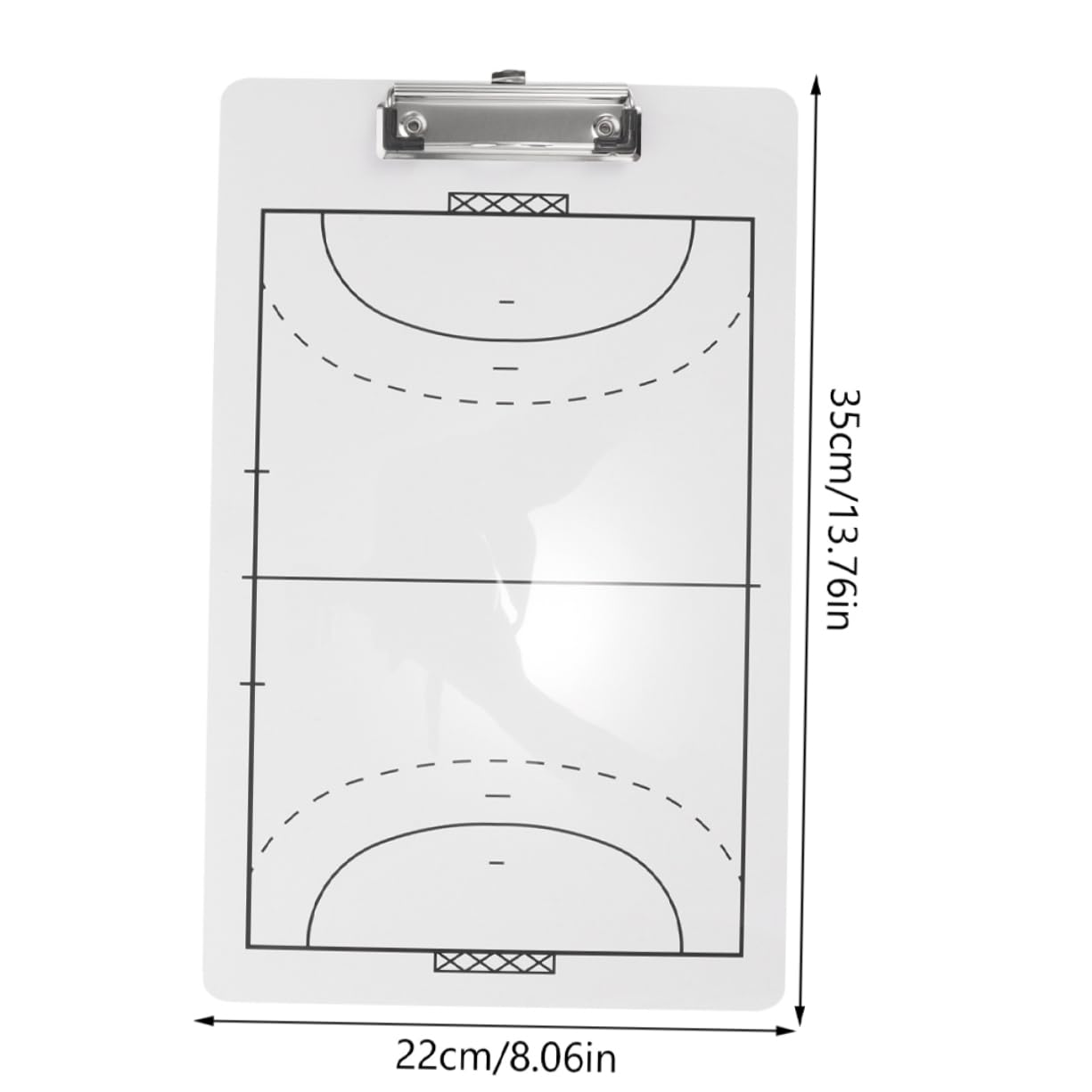 Handball Trainer Klemmbrett 2 Stück Mit Abwischbarer Taktiktafel Robustes Material Für Training Und Wettkampf