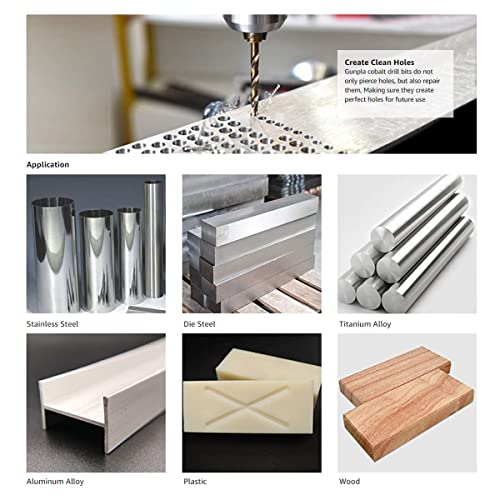 Gunpla Cobalt Drill Bits 3mm 10-Pieces, M35 HSS Metric Straight Shank Jobber Drill Bit Set with Plastic Case for Hardened Stainless Steel, Metal, Aluminium, Tile, Wood, Plastic and Cast Iron… 4 Gunpla Cobalt Drill Bits 3mm 10-Pieces, M35 HSS Metric Straight Shank Jobber Drill Bit Set with Plastic Case for Hardened Stainless Steel, Metal, Aluminium, Tile, Wood, Plastic and Cast Iron… - Image 4