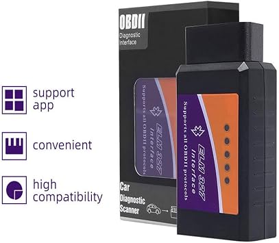 Bluetooth Interface OBDII Car Fault Code Reader OBD2 USB Diagnostic Auto Diagnostic Scan Tool Car Scanner (V2.1)
