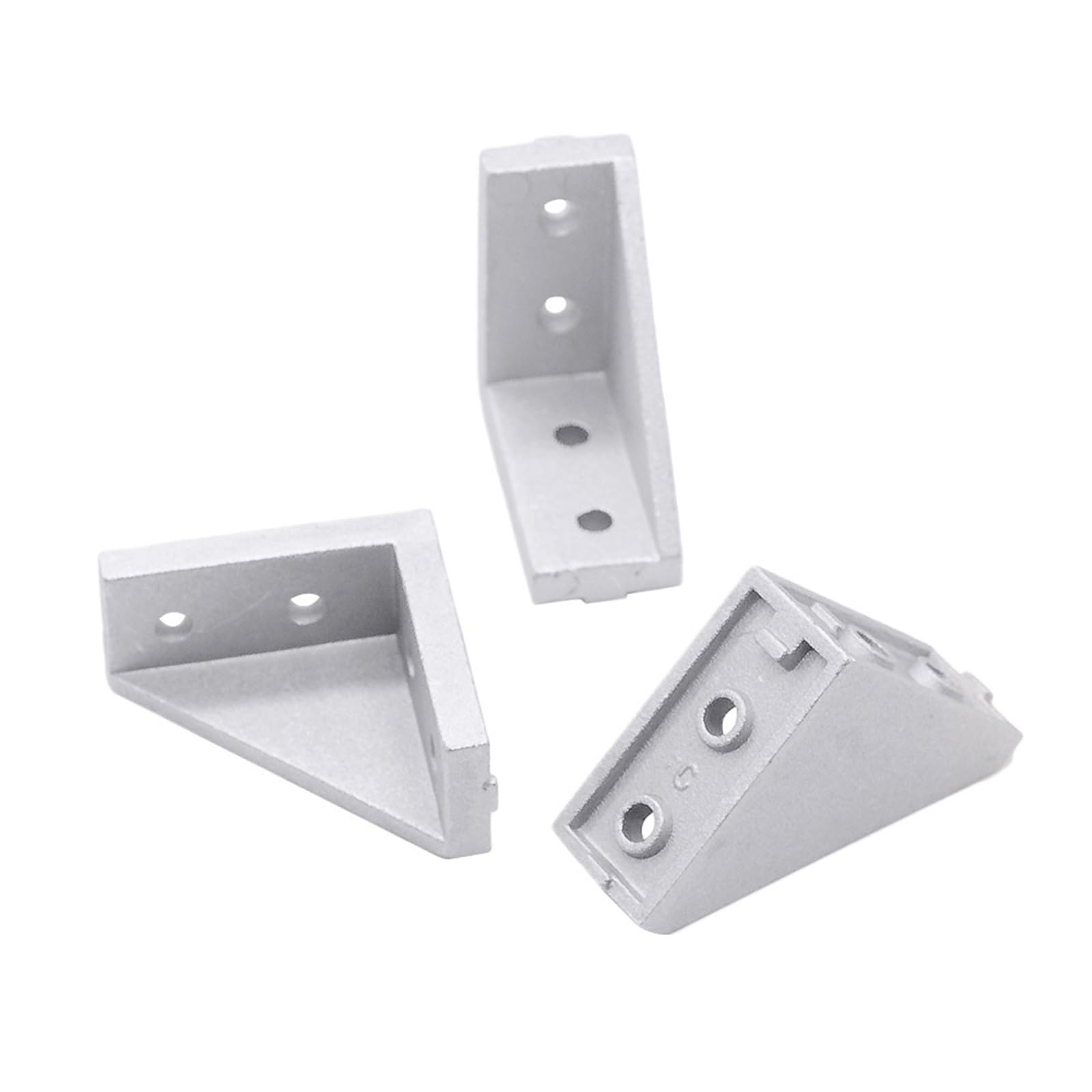 Voplivat 10Pcs 2020 Aluminium Profile Brackets 2040 Corner Fitting Angle Aluminum 20X40 L Connector Bracket