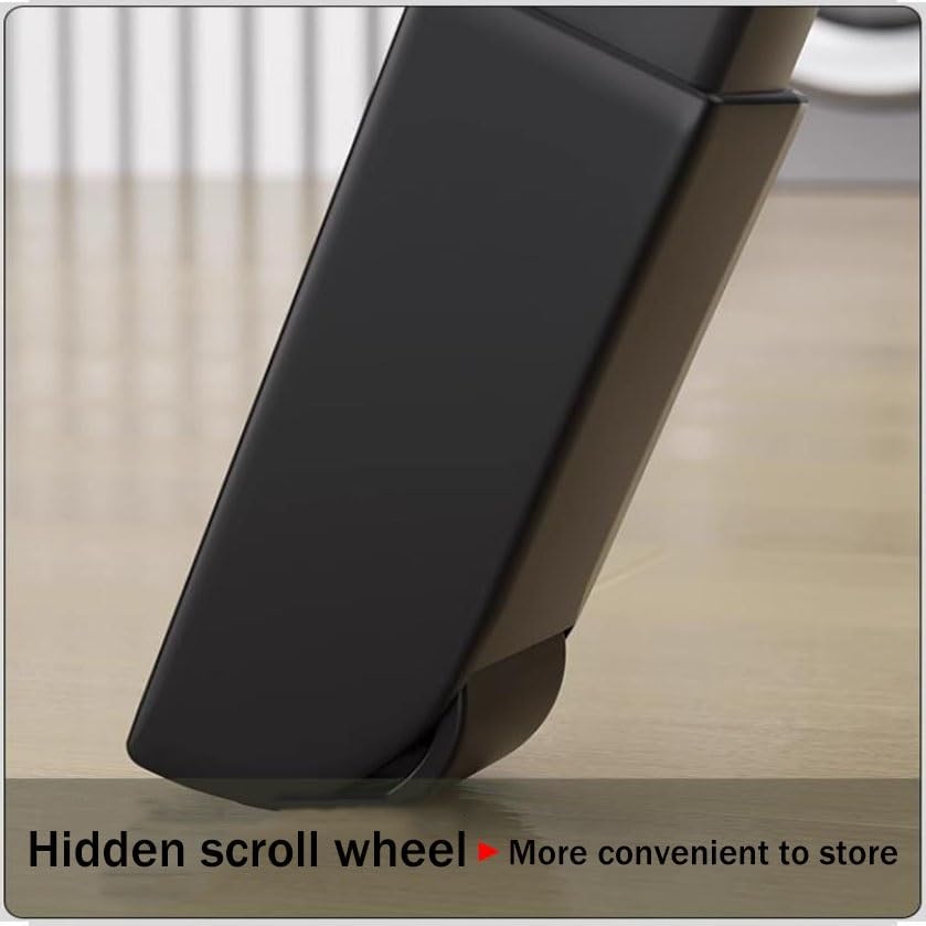 Folding Clothes Rack - 3-Tier Laundry Drying Stand with 4 Wheels, Space-Saving Garment Dryer for Bed Linen, Clothing, Socks & Scarves - Durable, Portable, Black