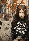 Photo Gallery dark autumn forest coloring book for adults: grayscale forest coloring book fall| forest girls autumn coloring book for adults forest animals grayscale a4: 1 Photo Gallery dark autumn forest coloring book for adults: grayscale forest coloring book fall| forest girls autumn coloring book for adults forest animals grayscale a4: 1