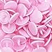 Better Jonny 200 Sets Plastic Snap Buttons, KAM Snaps Fasteners Kit Resin Industrial Snaps Replacement Zipper Size 20 T5 10 Mixed Color for Crafts Clothing Bibs Diapers