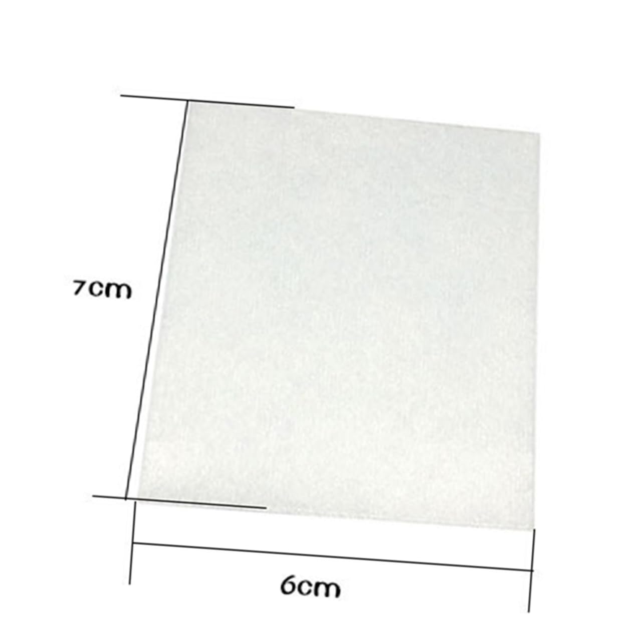 PartyKindom Nail Polish Remover Pads 100pcs Single Layer Facial Pads Cotton Rounds Plastic Box Packaging