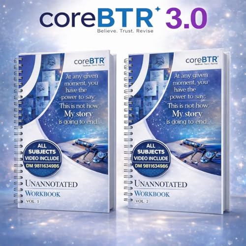 Image of CoreBTR 3.0 Unannotated Workbook, Believe Trust Revise, All Subjects, Vol. 1 & 2, Set of 2 {Video Included with books}