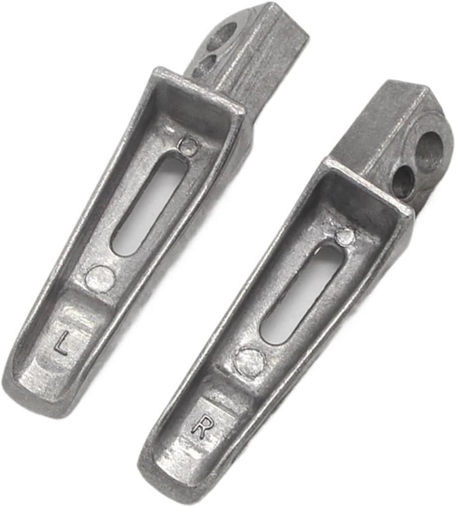 Motorcycle Rear Footrest Floor Boards Pedals Fit For Suzuki GSXS750 SV650 GSR750 GSX-S750 Gladius SFV650 Quad Bike Snow Moped Moto(White Rear pedal)