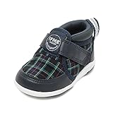 [イフミー] ベビーシューズ 播州織 ファースト NAVY 13.0 cm 3E