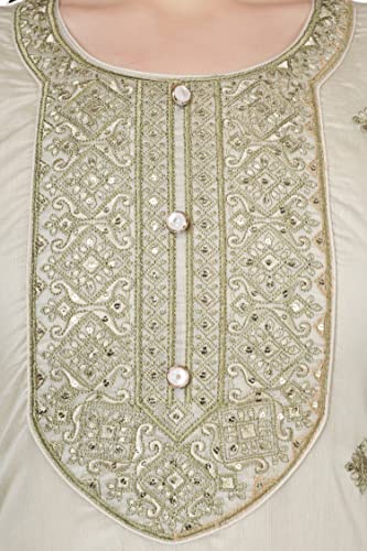 Ashwini Ladies Modal Salwar Suit | 3 Piece | Embroidered Salwar Suit With Chanderi Digital Print Dupatta4