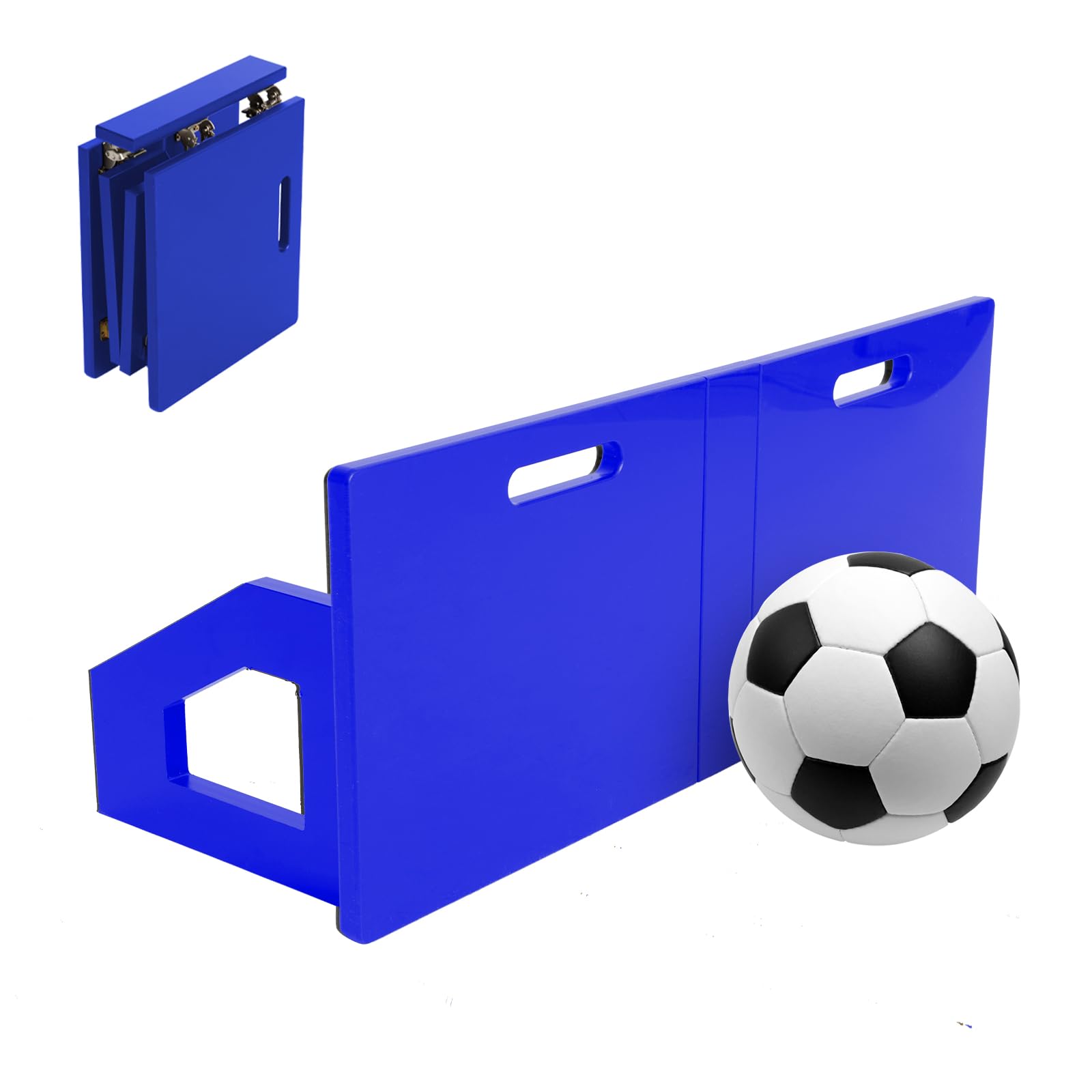 Questo tabellone di Rimbalzo per Calcio, Pieghevole, Multi-Angolo, è Un Allenatore di Calcio per l'allenamento del Campo, la Pratica delle abilità calcistiche e la Pratica del tiro. Strument