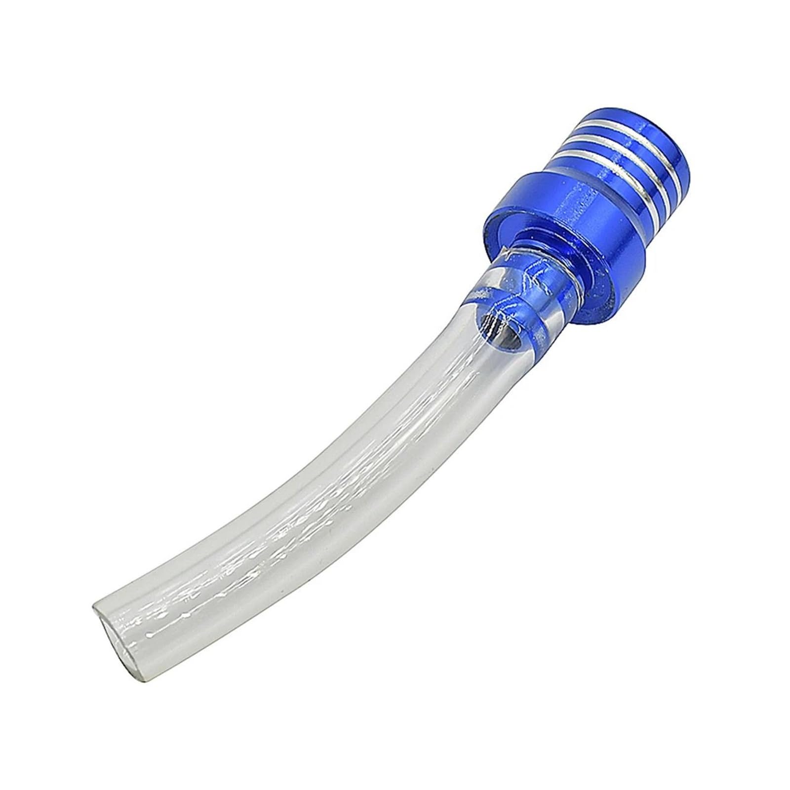 Universal Motorcycle G&AS Fuel Cap Valve Vent Breather Hose Tube for YAM&AHA Motocross ATV Quad Dirt Pit Bike(White Blue)