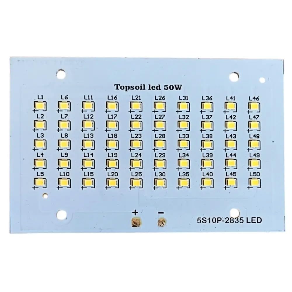 50 Watt LED MCPCB, Cool White, 118x76mm, Pack of 1-image-12