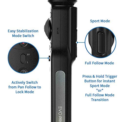EVO PRO Smartphone Camera Stabilizer with Focus Pull and Zoom