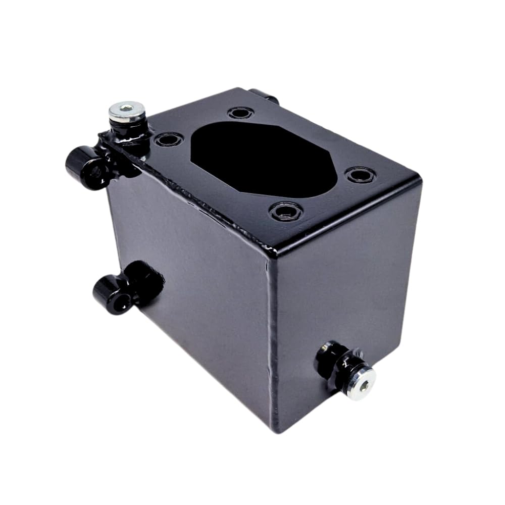 Hydrauliktank aus Stahl, 1 Liter, für Handpumpe