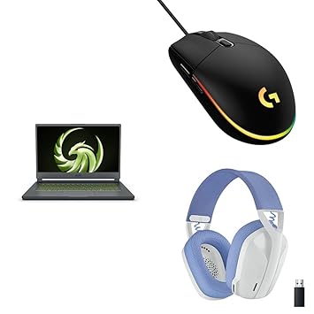 MSI Delta 15 Laptop (AMD R7 5000 Series/16GB RAM & SSD Storage/ Graphics)+Logitech G G102Wired Gaming Mouse+Logitech G435 Gaming Bluetooth Wireless Over Ear Headphones with Mic - White