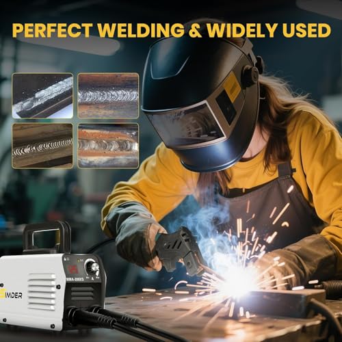 Image of SSIMDER Mini ARC Stick Welder 110V 3.55Lbs - IGBT Inverter Welding Machine Compatible with E6013 E7018 Rods for Beginners, Home DIY & Outdoor Repair