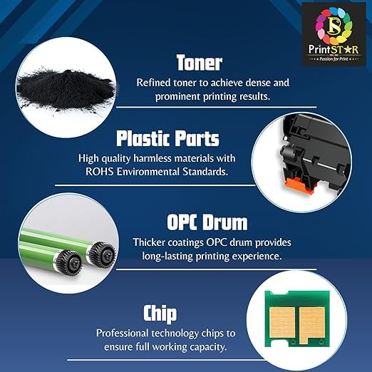 Image of INKTECH TK-1178 Toner Cartridge, Compatible with Kyocera Ecosys M2040dn M2540dn M2540dw M2640idw Printers, Black