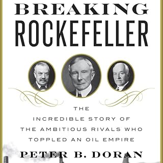 Breaking Rockefeller Audiolibro Por Peter B. Doran arte de portada