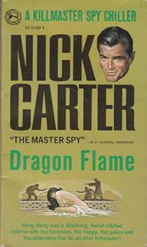 Mass Market Paperback Nick Carter Dragon Flame: A Killmaster Spy Chiller (Award Books, A173F) Book