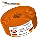Produktbild Datenkabel von 10m bis 500m Netzwerkkabel Installationskabel UC900 HS23 CAT 7 4P LSHF ECA S/FTP 4X2XAWG23 Halogenfrei Kommunikationskabel Verlegekabel LAN Kabel (100m)