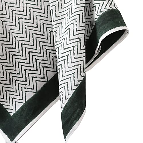 Image of Ravaiyaa - Attitude is everything Sanganer Hand Block Printed Scarves Pure Cotton Scarf Square Hijab Dupatta 40 inch X 40 inch Inch