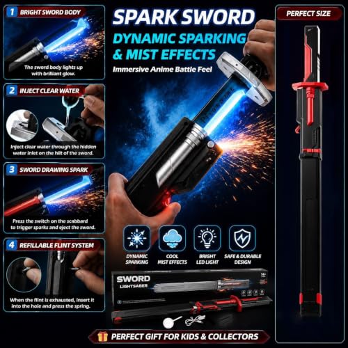 Mevara Glowing LED Cyber Samurai Katana Blade - Image 7
