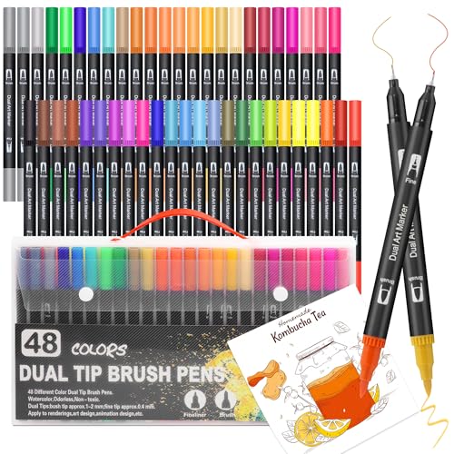 Kebuye Brush Markers-DE