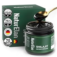 Shilajit Original Himalaya Mumijo - 75% Fulvinsäure Hochdosiert - 35g mit natürlicher Huminsäure und Mineralien, 70 Tage Vorrat, Vegan und frei von Zusätzen, in Deutschland produziert