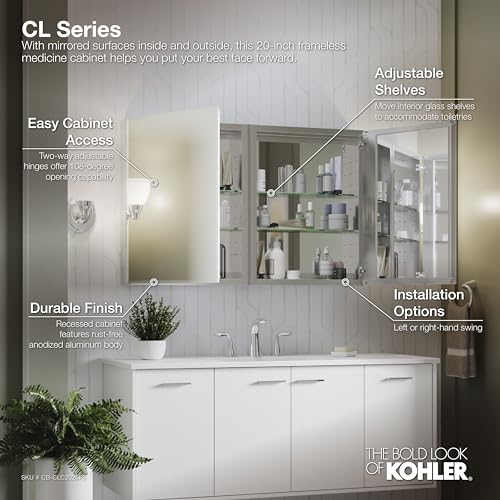 Kohler CB-CLC2026FS Beveled Medicine Cabinet thumb #1