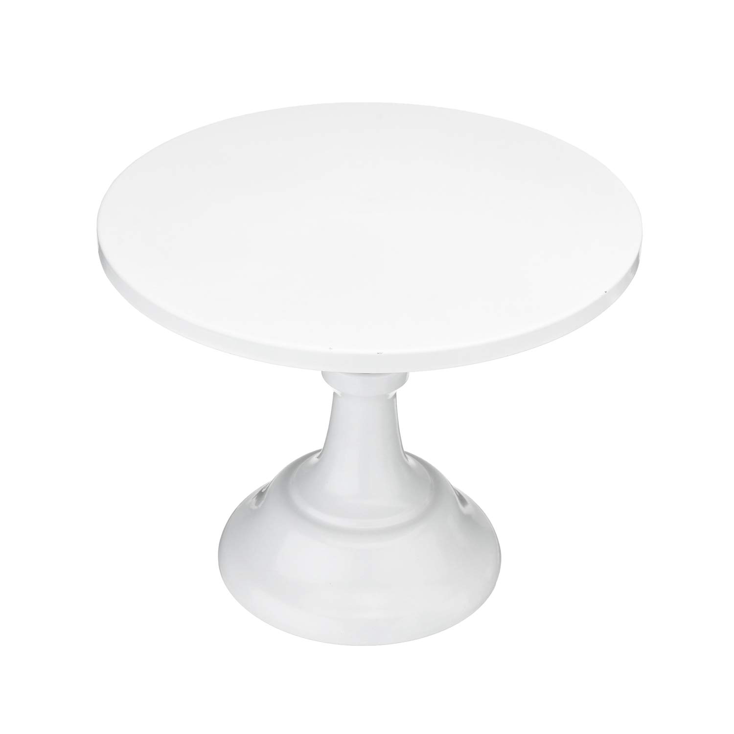 12inch Grand baker cake stand wedding cake tools adjustable height fondant cake display accessory for party bakeware (White)