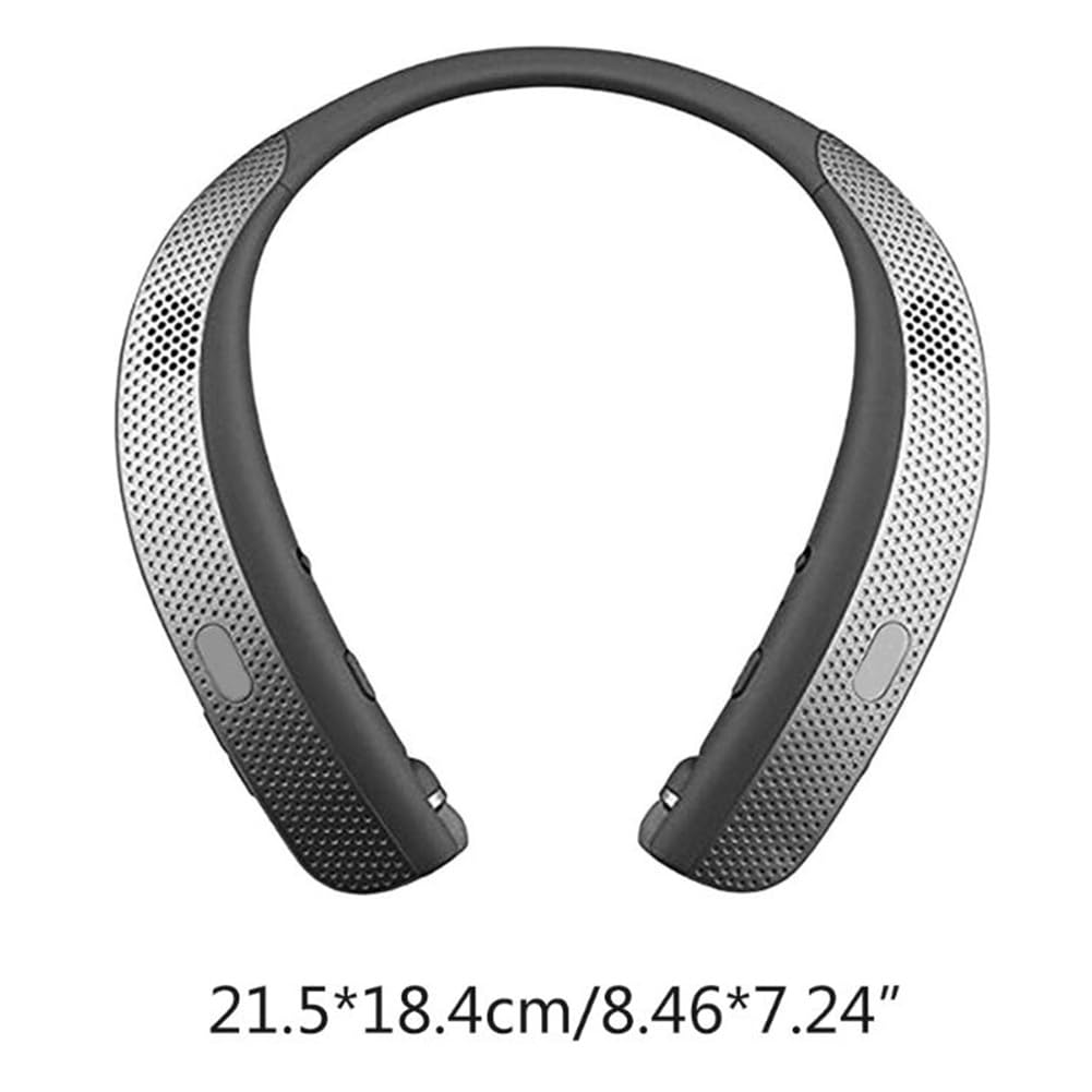 Auriculares Bluetooth EstéReo Banda para el Cuello Auriculares InaláMbricos con Altavoz para Deportes Ejercicio Juego Llamada