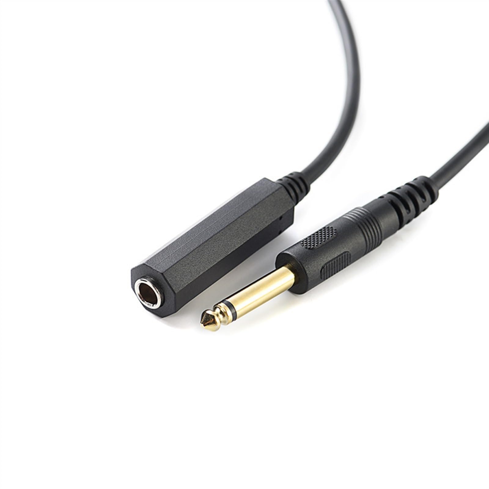 Kabel Audio Do Gitary Kabel audio instrumentu 6,5 mono męski na żeński 6,35 duży dwużyłowy kabel gitarowy męski na żeński