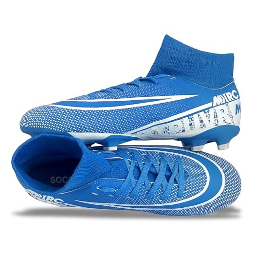 Zquaus Outdoor Soccer Cleats,Firm Ground Football Shoe CD8508-M2-44