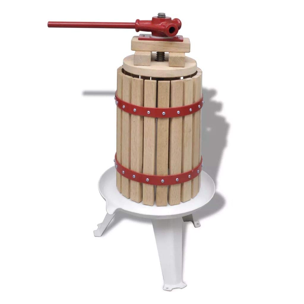 Torchio per Frutta e Vino 6 L,Arte e Svago,Hobby e Arti Creative,Produzione casalinga di Birra e Vino,Produzione di vino-142791