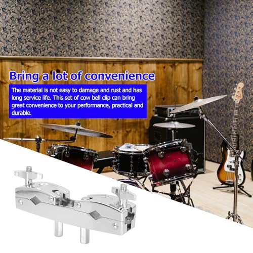 Clip Extensión Cowbell para Batería VICASKY miniatura 3