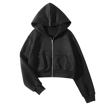 トップス KISHIDAMIKI cropped sweat zip top black 51aS9yIzbdL._UY350_.jpg