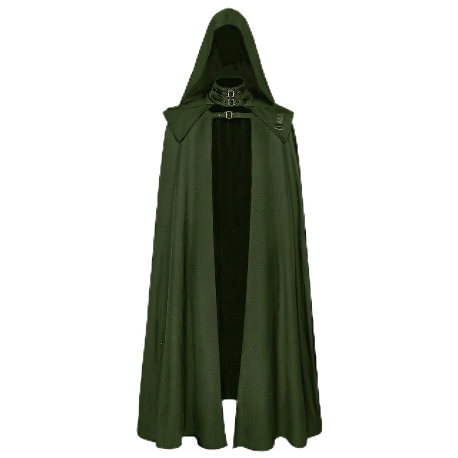 Amagogo con Fibbie Lungo e Scorrevole, Abbiamento, per Feste in Maschera, Verde, 5XL