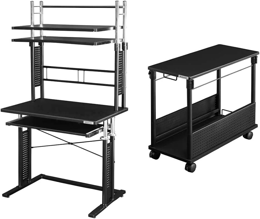 オンラインショッピング Bauhutte バウヒュッテ 昇降式 L字デスク