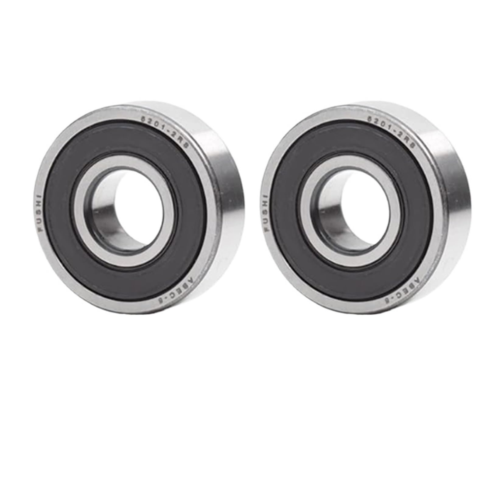 Roulements à Billes à Gorge Profonde en Acier chromé, 2 pièces, 6200 6201 6202 6203 6204 6205 2RS DDU LLU RS 6200RS 6201RS 6202RS 6205RS(2PCS_6200-2RS 10X30X9MM)