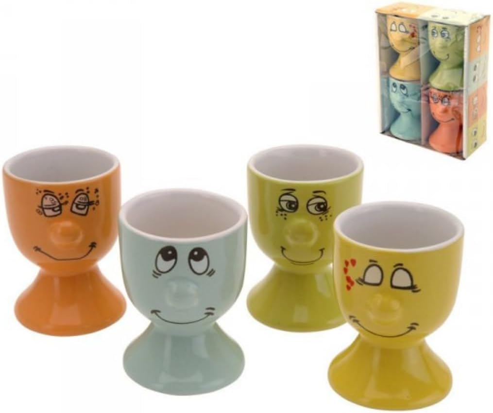 Lustige Eierbecher Mit Fussen