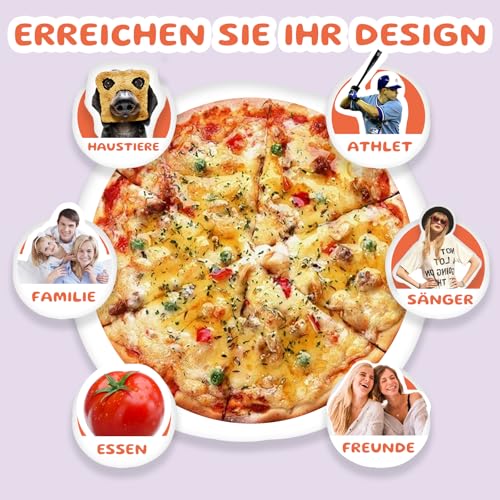 Bemaystar Personalisiertes Kissen mit Foto, Hunde- und Katzen-Form, personalisiertes Kissen, personalisiertes Geschenk, Haustier-Gedenkgeschenk für Familie und Freunde (eine Seite, 20 cm)
